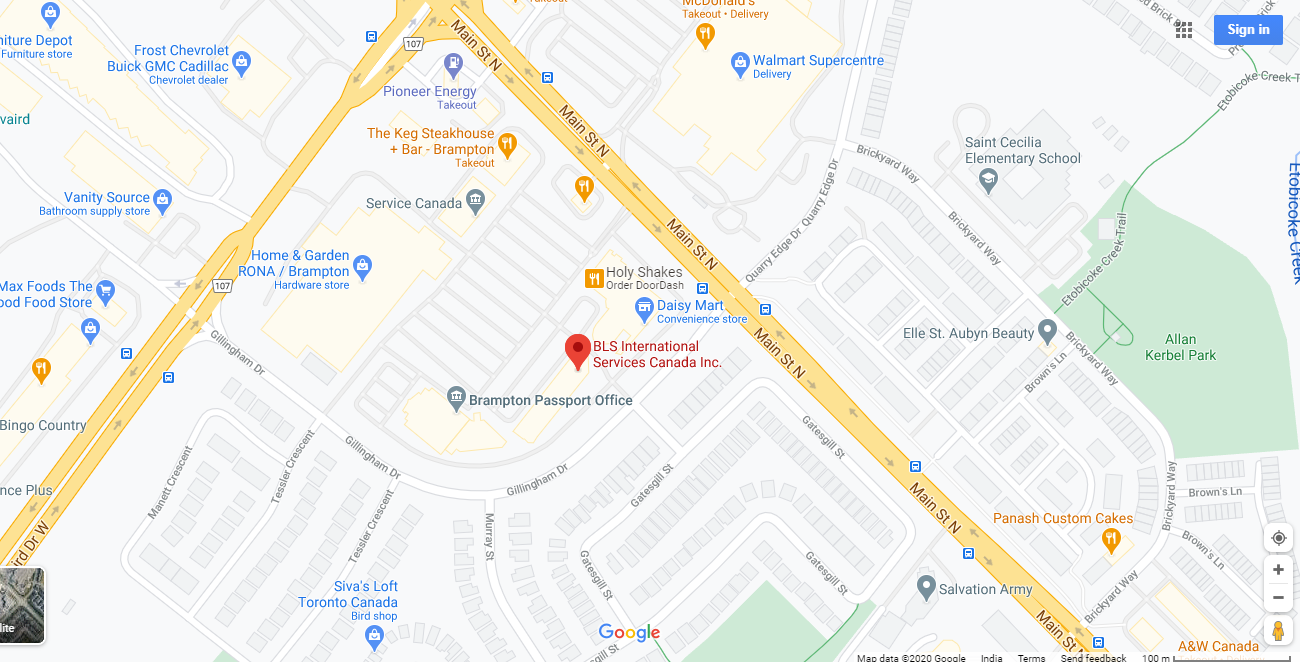 Contact Address Of Bls International Services At Canada Bls International Services At Canada Center